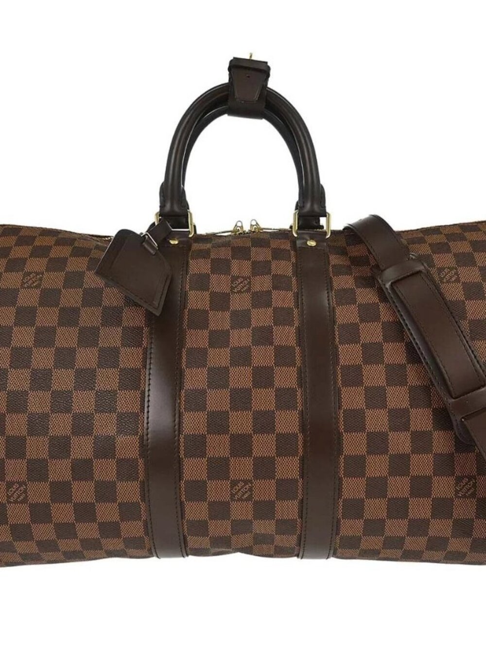 Louis Vuitton Damier Keepall Bandouliere 45 Duffle Bag